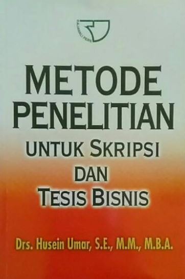 Metode Penelitian Untuk Skripsi dan Tesis Bahasa